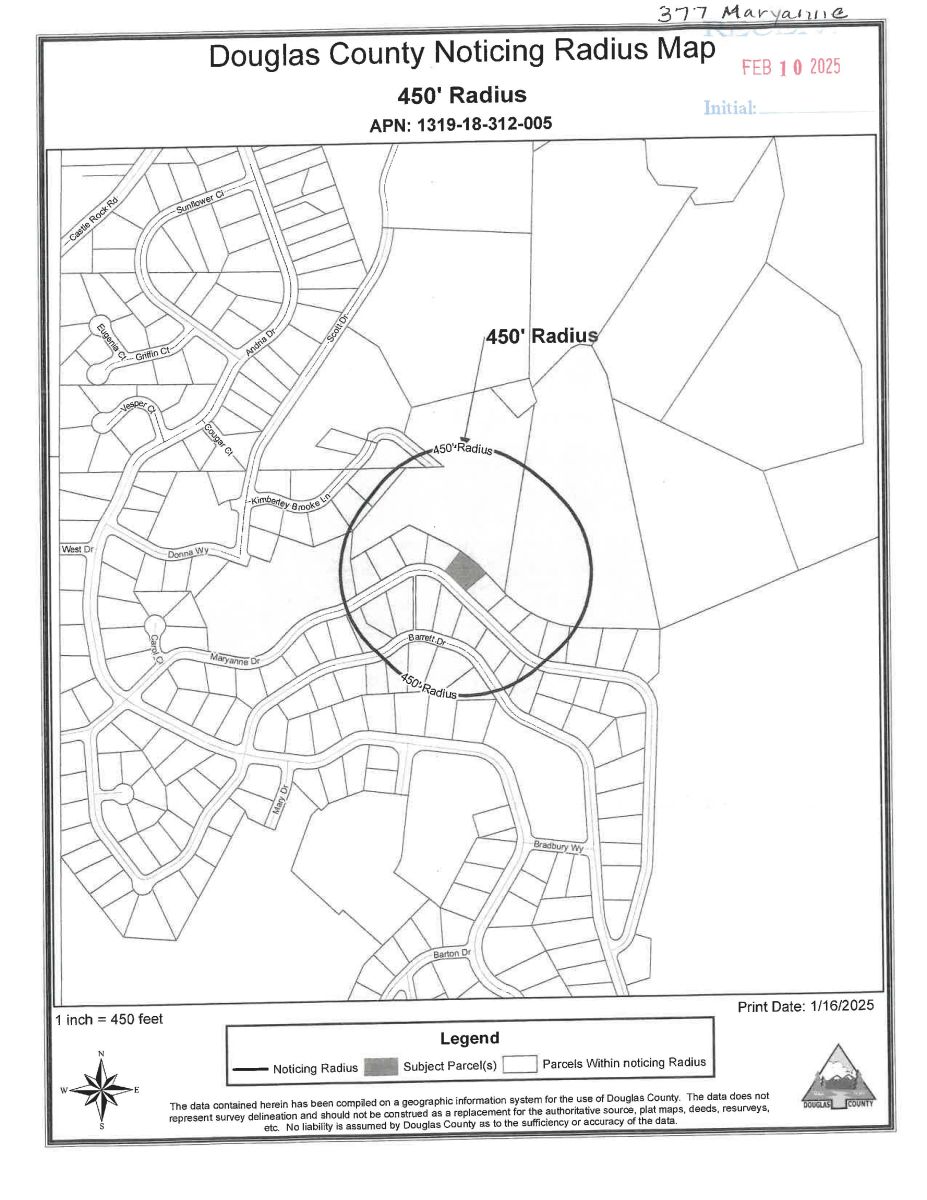 Radius Map - 1319-18-312-005